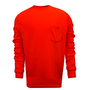 National Safety Apparel® Large Orange FR Classic Cotton™ Long Sleeve Flame Resistant T-Shirt
