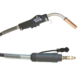 RADNOR™ 400 A .052" - 1/16" Air Cooled MIG Gun With 25' Cable And Miller® 4 Pin Style Connector