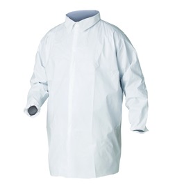 Kimberly-Clark Professional™ X-Large White KleenGuard™ A20 SMS Disposable Lab Coat/Jacket