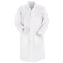 Red Kap® 2X/Regular White Polyester/Cotton Jacket With Button Closure