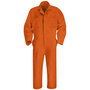 Red Kap® 2X/Long Orange 7.25 Ounce 65% Polyester/35% Combed Coveralls With Zipper Closure