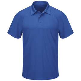Bulwark 2X Navy Red Kap® 100% Polyester Knit Polo Shirt