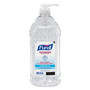 GOJO® 2 Liter Bottle Clear PURELL® Fragrance-Free Hand Sanitizer