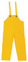 MCR Safety® Large Yellow Classic .35 mm Polyester/PVC Overalls