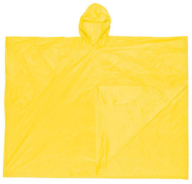 MCR Safety® Yellow PVC Poncho