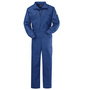 Bulwark® 50 Regular Royal Blue Westex Ultrasoft®/Cotton/Nylon Flame Resistant Coveralls With Zipper Front Closure
