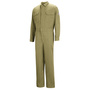 Bulwark® 56 Tall Khaki Modacrylic/Lyocell/Aramid Water Repellent Flame Resistant Coveralls With Zipper Front Closure