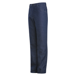 Bulwark® 30" X 30" Dark Denim Blue EXCEL FR® Cotton Denim Flame Resistant Jeans With Button Closure