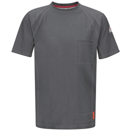 Bulwark® X-Large Regular Charcoal Westex G2™ Fabrics By Milliken®/Cotton/Polyester/Polyoxadiazole Flame Resistant T-Shirt