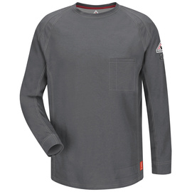 Bulwark® Large Regular Charcoal Westex G2™ Fabrics By Milliken®/Cotton/Polyester/Polyoxadiazole Flame Resistant Long Sleeve Shirt