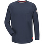 Bulwark® Small Regular Dark Blue Westex G2™ Fabrics By Milliken®/Cotton/Polyester/Polyoxadiazole Flame Resistant Long Sleeve Shirt