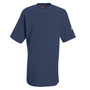 Bulwark® 2X Regular Navy Blue EXCEL FR® Interlock FR Cotton Flame Resistant T-Shirt