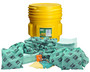 Brady® 65 gal Drum HazWik® Yellow Polypropylene Spill Kit