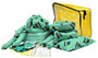 Brady® 20 gal HazWik® Clear And Yellow Polypropylene Spill Kit