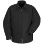 Red Kap X-Large Regular Black Polyester Lined 7.25 Ounce Polyester Cotton Jacket