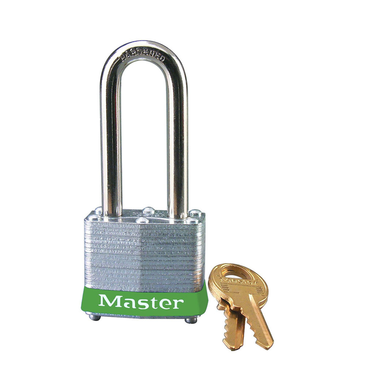 Master Lock Laminated Steel Padlock Green