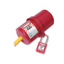 Master Lock® Red Thermoplastic Zenex™ Electrical Lockout