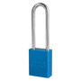 American Lock® Blue Anodized Aluminum 5 Pin Tumbler Padlock Boron Alloy Shackle