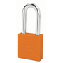 American Lock® Orange Anodized Aluminum High Security Padlock Boron Alloy Shackle