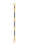 JBC™ 6' - 10' Yellow And Black ABS Plastic Cone Bar
