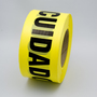 RADNOR™ 3" X 1000' Yellow 1.5 mil Polyethylene Primeguard Barricade Tape "CAUTION CUIDADO"