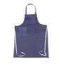 Chicago Protective Apparel 28" X  36" Blue Apron With Waist Ties Closure