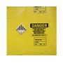 TM Poly 38" X 65" Yellow 6 mil Polyethylene Disposal Bag