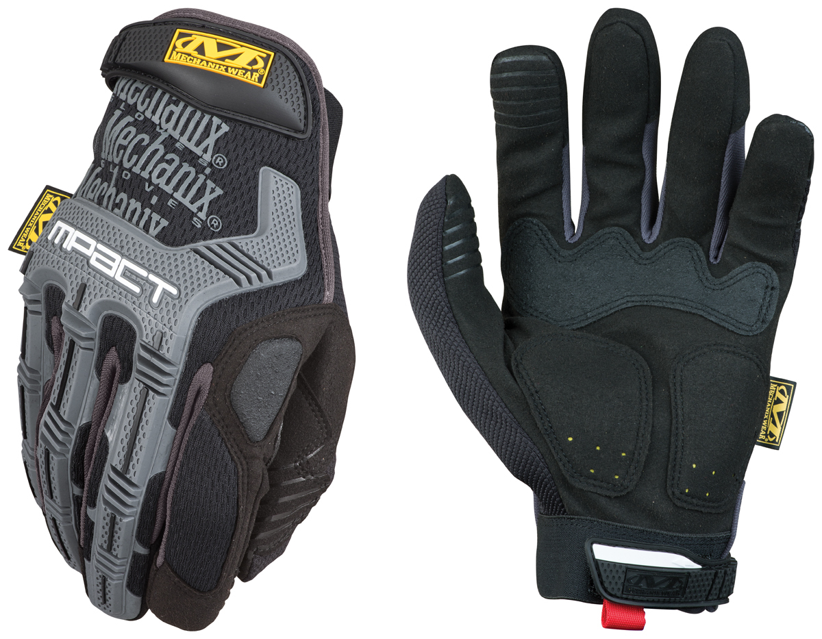 Airgas - MF1MPT-58-010 - Mechanix Wear® Size 10 Black And Gray M 