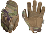 Mechanix Wear® Size 9 Camouflage M-Pact® Leather And TrekDry® Full Finger Anti-Vibration Gloves With Hook and Loop Cuff