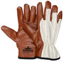 MCR Safety® Large Consolidator® Burgundy Nitrile Cut And Sewn Coated Material Coated Work Gloves With Burgundy Jersey Liner And Slip-On Cuff