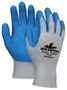 MCR Safety Size X-Large NXG® FlexTuff® 10 Gauge Blue Latex Palm Coated Work Gloves With Gray Cotton And Polyester Liner And Knit Wrist Cuff