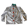 Chicago Protective Apparel X-Large Gray Aluminized CarbonX® Heat Resistant Jacket