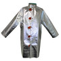 Chicago Protective Apparel Medium Silver Aluminized Carbon Para-Aramid Blend Heat Resistant Coat