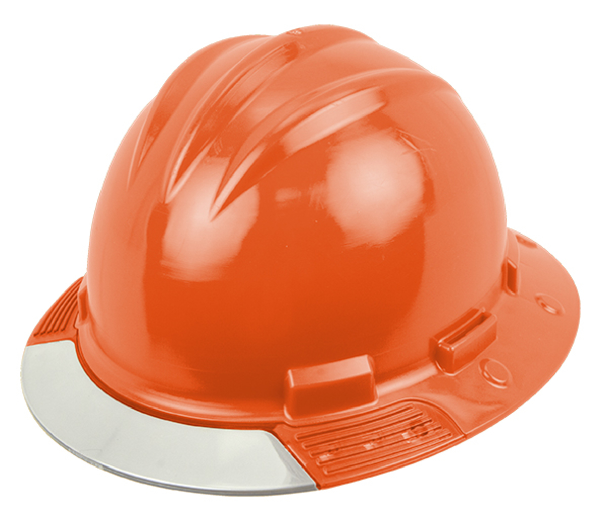 Bullard Cap Style Hard Hat with 4 Point Ratchet Suspension Orange