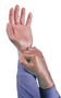 Ansell Large Clear Dura-Touch® Vinyl Disposable Gloves (100 Gloves Per Box)