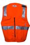 National Safety Apparel Small Hi-Viz Orange National Safety Apparel® Modacrylic Blend Vest