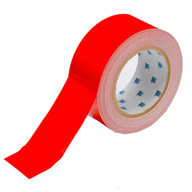 Brady® 2" X 100' Red 8 mil Polyester ToughStripe® Floor Marking Tape