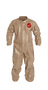 DuPont™ 2X Tan Tychem® 5000 18 mil Chemical Protective Coveralls (With Elastic Wrists And Ankles)
