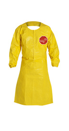 DuPont™ Large Yellow Tychem® 2000, 10 mil Long Sleeve Chemical Protective Apron