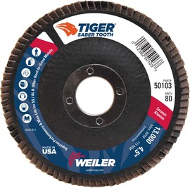 Weiler® Tiger® Ceramic 4 1/2