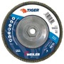 Weiler® Tiger® 6" X 5/8" - 11 40 Grit Type 29 Flap Disc
