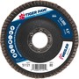 Weiler® Tiger Paw™ 4 1/2" X 7/8" 80 Grit Type 29 Flap Disc
