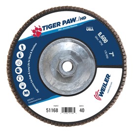 Weiler® Tiger Paw™ HD 7