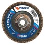 Weiler® Tiger® X 4 1/2" X 5/8" - 11 40 Grit Type 29 Flap Disc