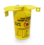Brady® Yellow Polypropylene Lockout Device "PLUG LOCKOUT DO NOT PLUG IN"