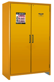Justrite® 45 Gallon Yellow Steel Safety Cabinet