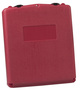 Justrite® 13 1/8" W X 15 3/4" H X 3 9/16" D" Red Polyethylene Storage Box
