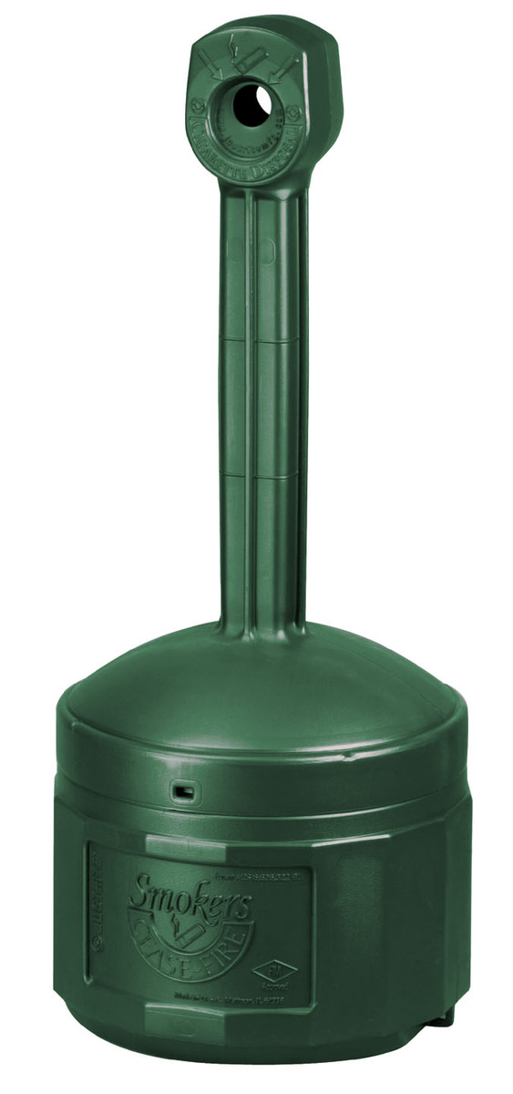 cigarette disposal receptacles SDSNTE Steel Outdoor Butt Receptacle, 5 Gallon, Black or snack wrappers P4-H - Rainproof Wall Mount