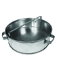 Justrite® 13 3/4" OD X 13" H Silver Steel Drain Basket