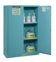 Justrite® 45 Gallon Blue Sure-Grip® EX 18 Gauge Cold Rolled Steel Safety Cabinet